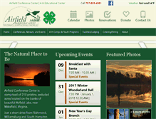 Tablet Screenshot of airfieldconference.com